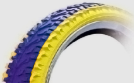 Latex reclaimed rubber production of color tires can be used for how long