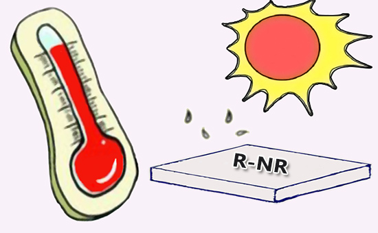 Improve latex tearing gum high temperature tear resistance of the small way