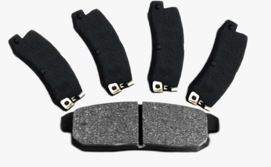 Black nitrile rubber powder brake pads