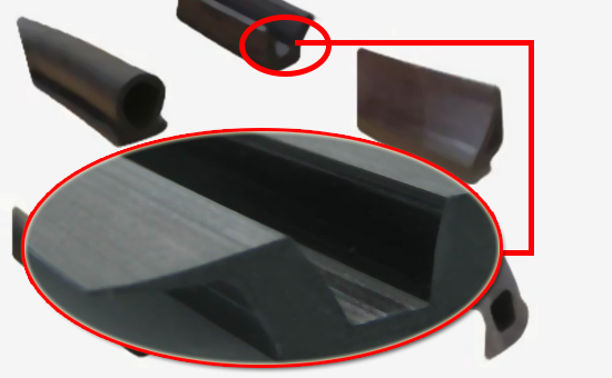 EPDM reclaimed rubber door and window seals