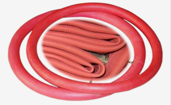 Red Latex Reclaimed Rubber Produces Red Inner Tube