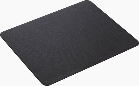 Black latex reclaimed rubber production foam mouse pad