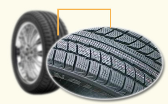 Tire tread rubber mixed with 1# high-strength tire reclaimed rubber