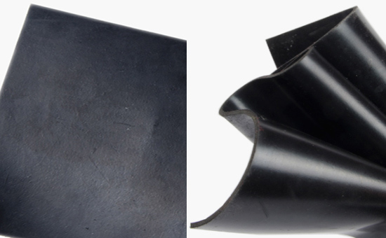 High proportion of oil resistant rubber sheet with recycled rubber formula