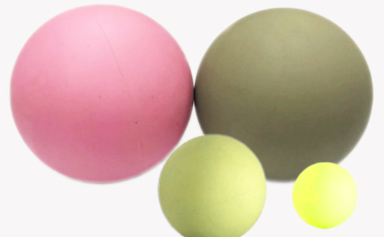 Latex reclaimed rubber production rubber foam ball production process