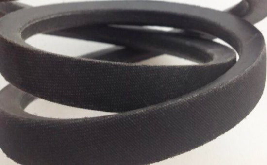 Triangle belt selection black composite natural rubber