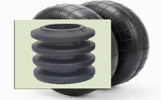 Application of tire rubber powder in rubber air spring