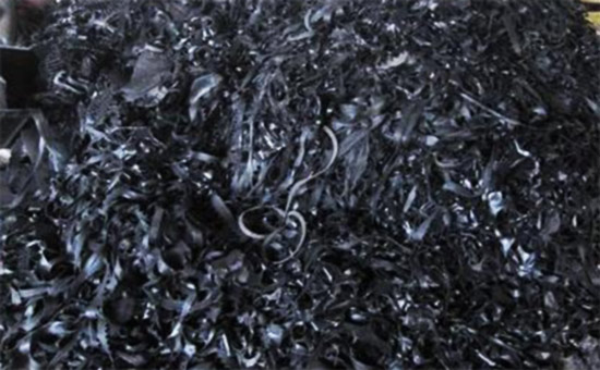 Tire reclaimed rubber and rubber reclaimed rubber