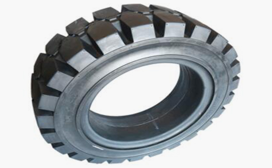 Small wheel diameter motorcycle tread rubber with modified activated rubber powder