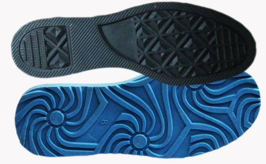 How does the natural rubber sole slip performance?