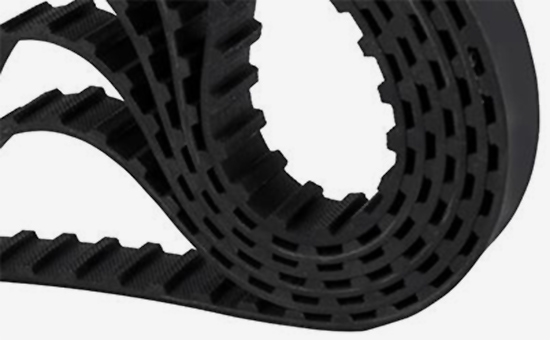 Natural rubber / latex recycled and combined production drive belt formula design 2