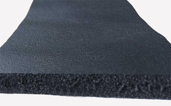 Techniques for reducing cost by using butyl reclaimed rubber in sound insulation board