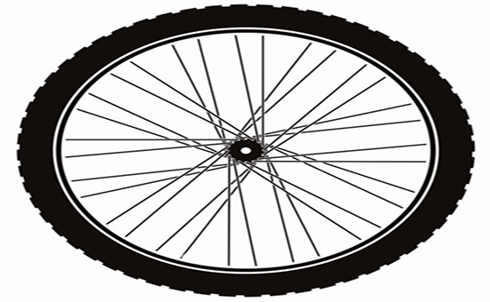 Application of reclaimed latex rubber in bicycle tires