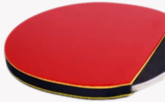 Application and formulation of natural latex regenerated rubber in table tennis racket rubber