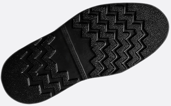 Tire reclaimed rubber sole vulcanization formula - black rubber outsole