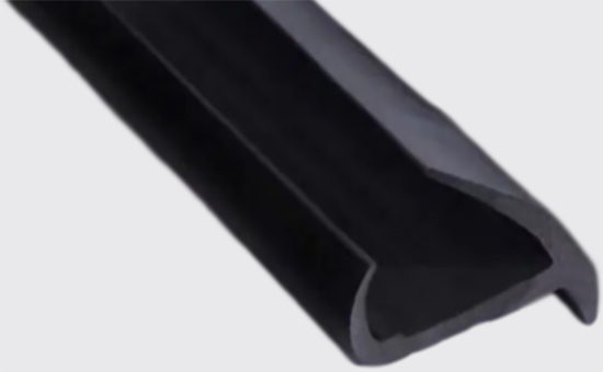 Regenerated rubber sealing strip