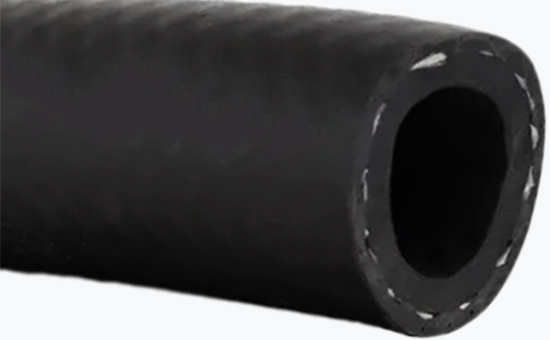 Low temperature resistant rubber pipe