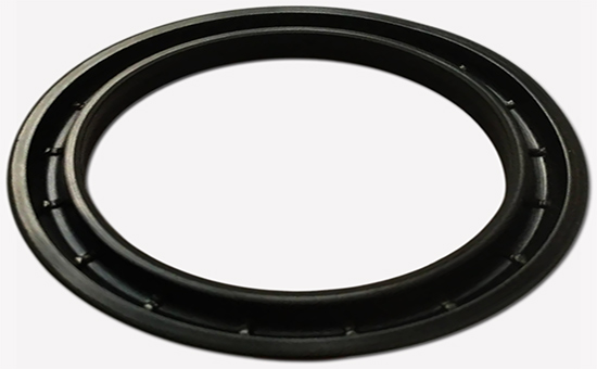 Recycled rubber sealing ring