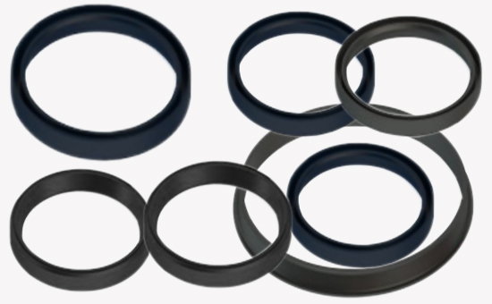 Recycled rubber sealing ring