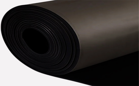 Regenerated rubber heat resistant rubber plate