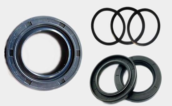 Nitrile regeneration rubber production rotary shaft lip oil-resistant sealing ring vulcanization for