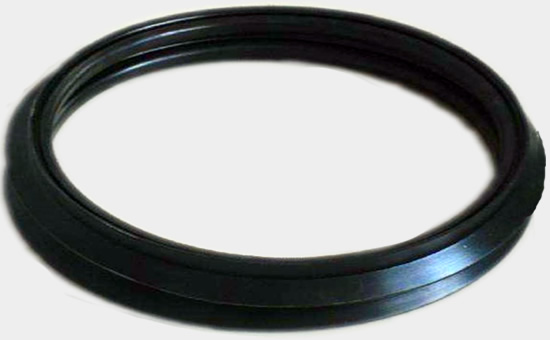 Nitrile reclaimed rubber production without skeleton oil-resistant sealing gasket vulcanization form