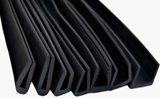 Solid rubber seal