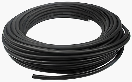 The thin-walled pipe of the air conditioner is mixed with reclaimed rubber to reduce costs