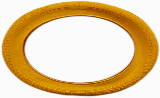 Coloured stroller tires