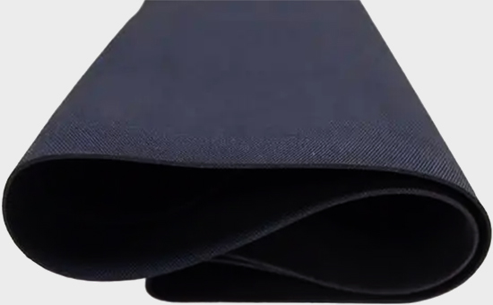EPDM waterproofing membrane mixed with reclaimed rubber to reduce costs