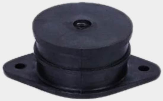 Rubber engine shock absorbers