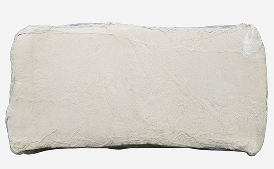 White reclaimed rubber