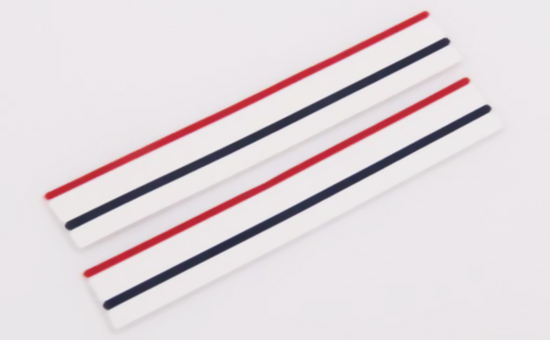 White galose scarf
