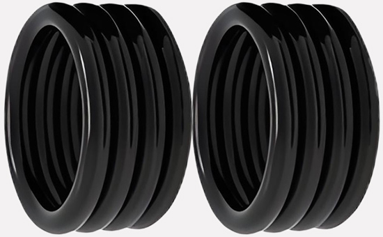 Nitrile recycled rubber production rubber O-ring compound formula design characteristics