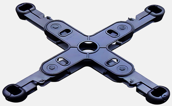 EPDM recycled rubber produces high-temperature damping spacer rubber parts