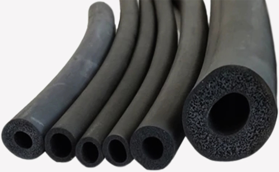 Recycled glue foam hose