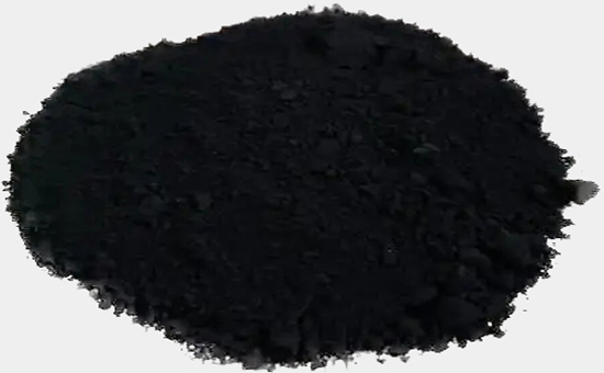 Rubber is made of carbon black