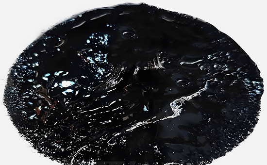 Black oil paste