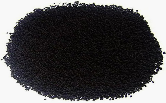Rubber is made of carbon black