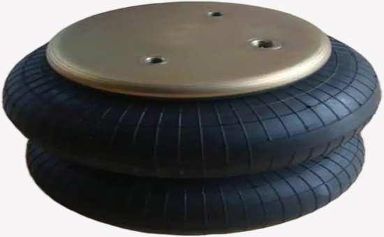 Rubber gas springs