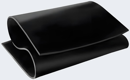 The method of incorporating recycled tire rubber into common rubber sheets