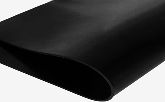 Acid and alkali resistant rubber sheets produced from recycled tire rubber