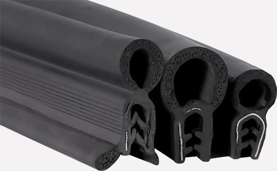 EPDM recycled rubber production of sealing strips