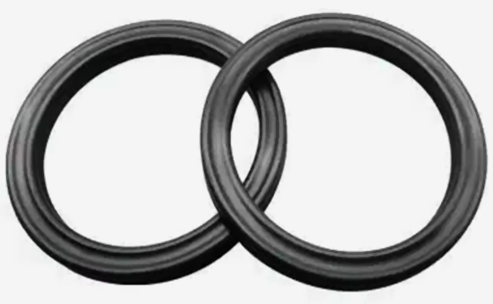 Rubber and plastic sealing ring