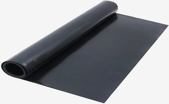 Can heat-resistant rubber products be made using recycled rubber?