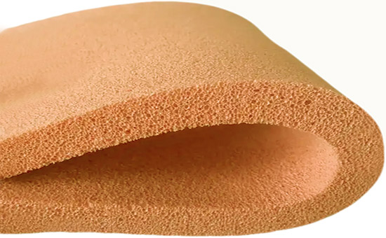 Sponge foam rubber sheet