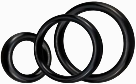 Which recycled rubber can be used to produce rubber sealing rings