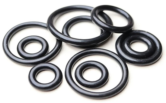 Recycled rubber sealing ring