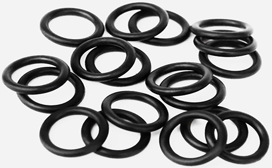 Rubber seals made from recycled rubber
