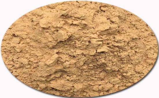 Recycled rubber products use clay filler